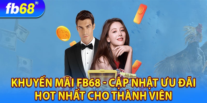 Cách thức nhận khuyến mãi fb68 chỉ với vài bước đơn giản
